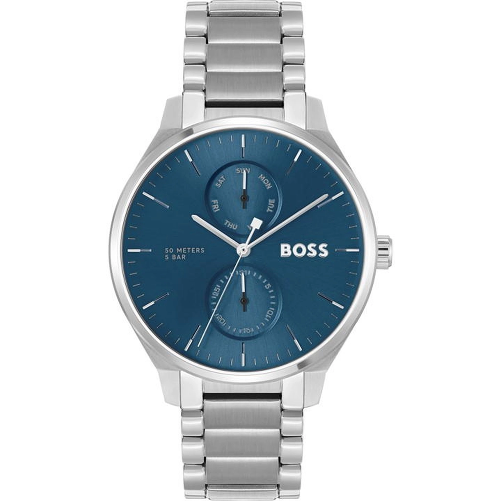 Hugo Boss Gents  Tyler Multifunction Watch - Silver